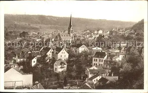 Bad Koesen Stadtblick Kirche / Bad Koesen /Burgenlandkreis LKR