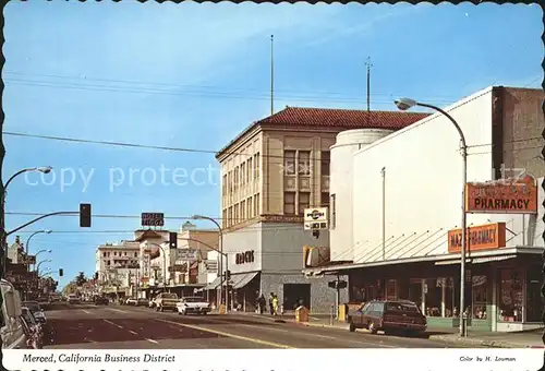 Merced Central Business District / Merced /