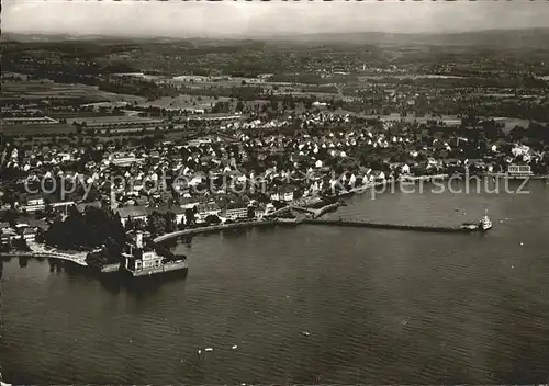 Langenargen Bodensee Fliegeraufnahme / Langenargen /Bodenseekreis LKR