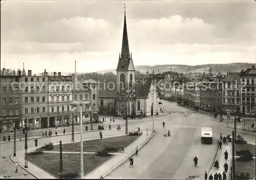 Gera Platz der Republik Trinitatiskirche / Gera /Gera Stadtkreis