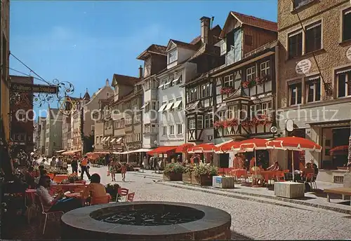 Lindau Bodensee Hauptstrasse Fussgaengerzone / Lindau (Bodensee) /Lindau LKR