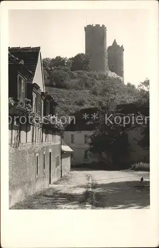 Saaleck Ruine / Bad Koesen /Burgenlandkreis LKR