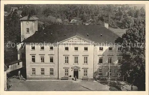 Oberschoenau Thueringen Schloss / Oberschoenau Thueringen /Schmalkalden-Meiningen LKR