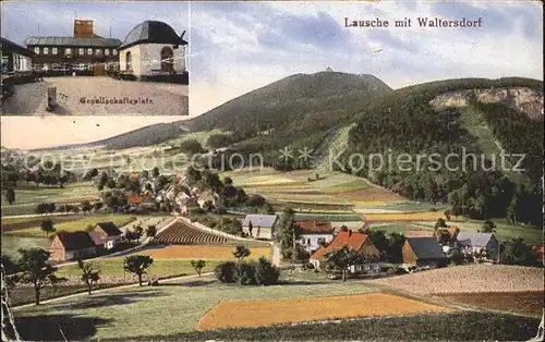 Waltersdorf Zittau Lausche Gesellschaftsplatz / Grossschoenau Sachsen /Goerlitz LKR