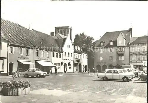 Senftenberg Niederlausitz Platz der Freundschaft / Senftenberg /Oberspreewald-Lausitz LKR