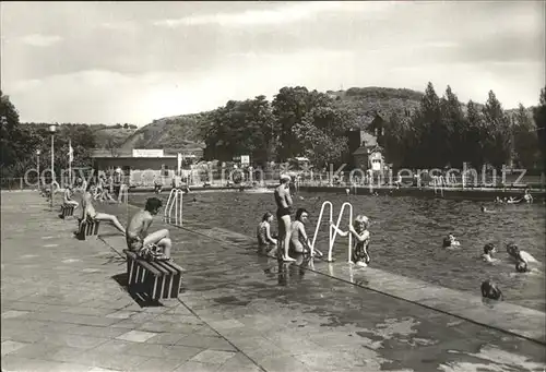 Rothenburg Koennern Schwimmbad der Drahtwerker / Rothenburg Koennern /Saalekreis LKR