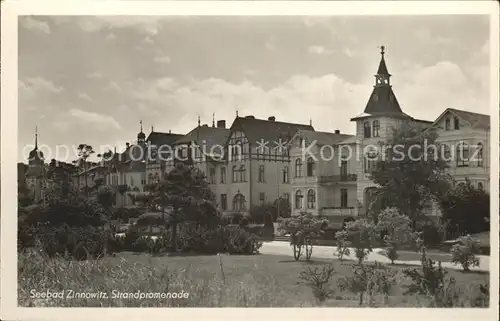 Zinnowitz Ostseebad Strandpromenade / Zinnowitz /Ostvorpommern LKR