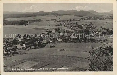 Reinhardtsdorf-Schoena Stadtansicht / Reinhardtsdorf-Schoena /Saechsische Schweiz-Osterzgebirge LKR