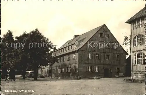 Schmuecke Erholungsheim Eisenwerke West / Gehlberg /Ilm-Kreis LKR