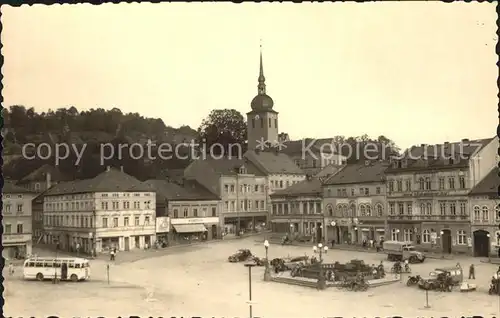 Sebnitz August Bebel Platz / Sebnitz /Saechsische Schweiz-Osterzgebirge LKR