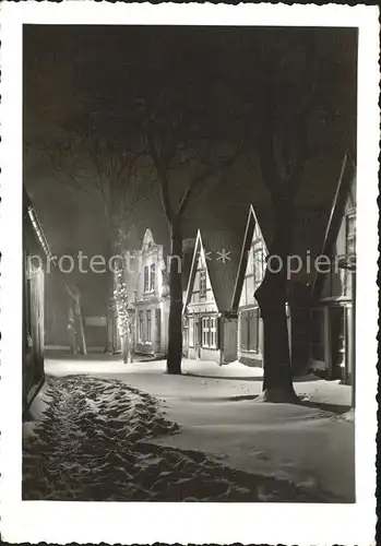 Warnemuende Ostseebad Teilansicht im Winter / Rostock /Rostock Stadtkreis