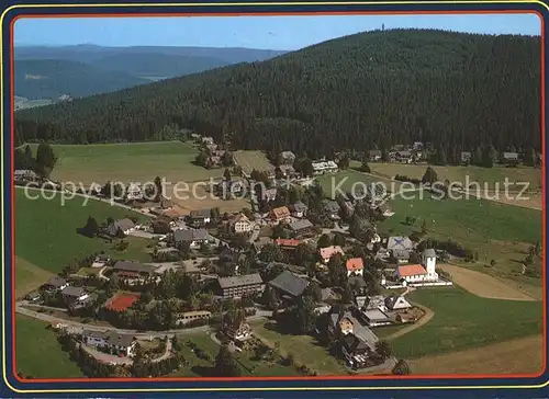 Saig Schwarzwald Fliegeraufnahme / Lenzkirch /Breisgau-Hochschwarzwald LKR