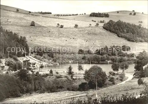 Geising Erzgebirge Waldbad / Geising Osterzgebirge /Saechsische Schweiz-Osterzgebirge LKR