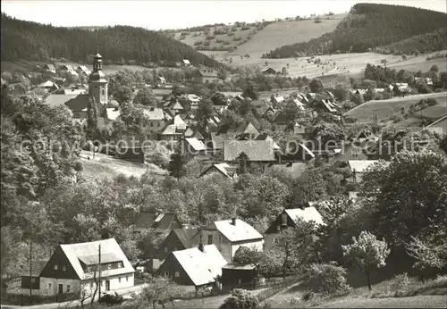 Geising Erzgebirge Teilansicht / Geising Osterzgebirge /Saechsische Schweiz-Osterzgebirge LKR