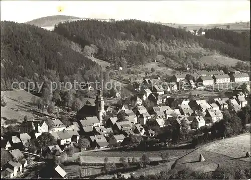 Geising Erzgebirge Gesamtansicht / Geising Osterzgebirge /Saechsische Schweiz-Osterzgebirge LKR