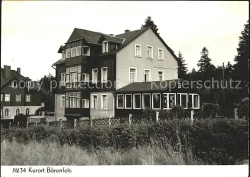 Baerenfels Erzgebirge Pension Lydia / Altenberg /Saechsische Schweiz-Osterzgebirge LKR