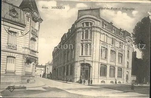 Moulins Aisne Hotel des Postes et Telegraphes / Moulins /Arrond. de Laon