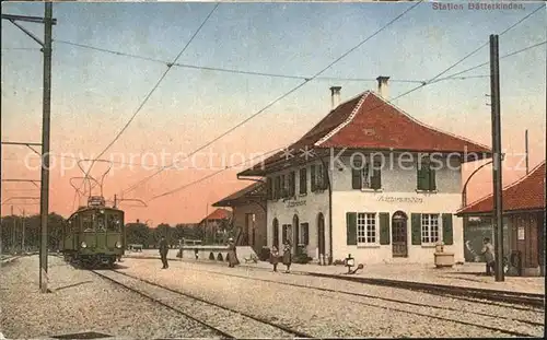 Solothurn Bern Bahn Station Baetterkinden / Solothurn /Bz. Solothurn