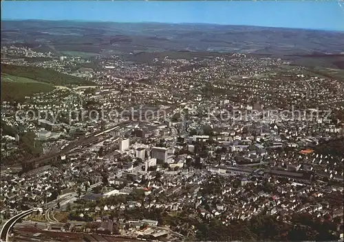 Siegen Westfalen Fliegeraufnahme / Siegen /Siegen-Wittgenstein LKR