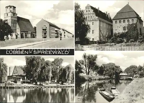 Luebben Spreewald Hauptstrasse Schloss An der Spree StrandcafÃ¨ / Luebben /Dahme-Spreewald LKR