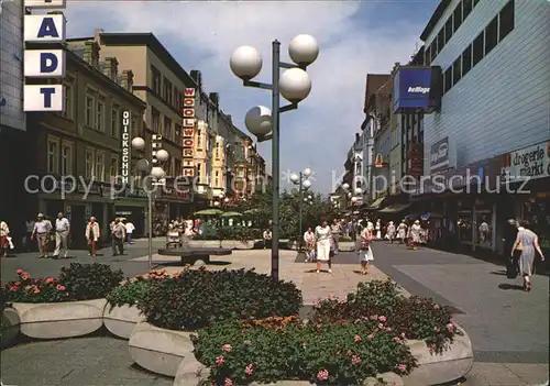 Herne Westfalen Bahnhofstrasse Fussgaengerzone Kat. Herne