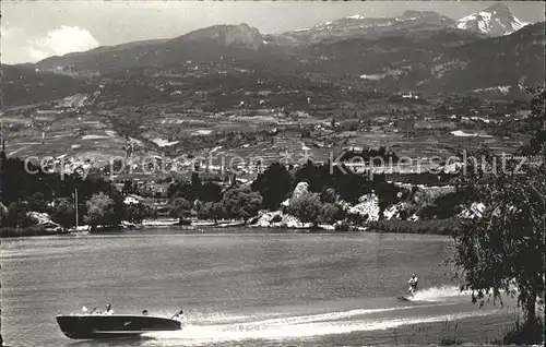 Sierre VS Wasserski Lac de Geronde Kat. Sierre Siders