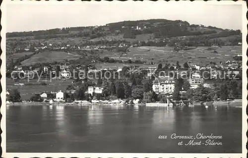 Corseaux Chardonne et Mont Pelerin Kat. Corseaux