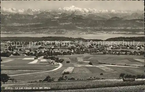 Biere VD Lac Leman Mont Blanc Kat. Biere