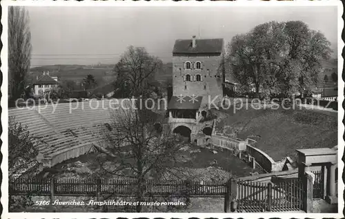 Avenches Amphitheatre et musee romain Kat. Avenches