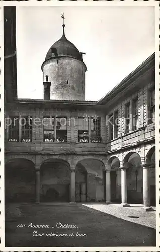 Aubonne VD Chateau Kat. Aubonne