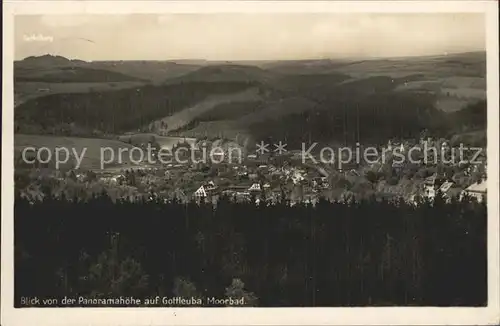 Bad Gottleuba Berggiesshuebel Blick von der Panoramahoehe Kat. Bad Gottleuba Berggiesshuebel