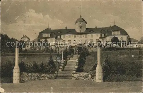 Bad Gottleuba Berggiesshuebel Heilstaette der LVA Sachsen Kurhaus Kat. Bad Gottleuba Berggiesshuebel