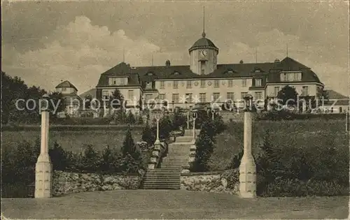 Bad Gottleuba Berggiesshuebel Heilstaette der LVA Sachsen Kurhaus Kat. Bad Gottleuba Berggiesshuebel