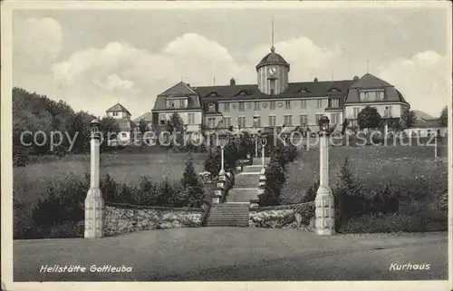 Bad Gottleuba Berggiesshuebel Heilstaette der LVA Sachsen Kurhaus Kat. Bad Gottleuba Berggiesshuebel