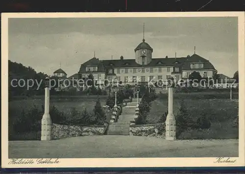 Bad Gottleuba Berggiesshuebel Heilstaette der LVA Sachsen Kurhaus Kat. Bad Gottleuba Berggiesshuebel