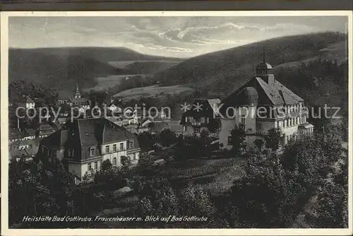 Bad Gottleuba Berggiesshuebel Heilstaette der LVA Sachsen Frauenhaeuser Kat. Bad Gottleuba Berggiesshuebel