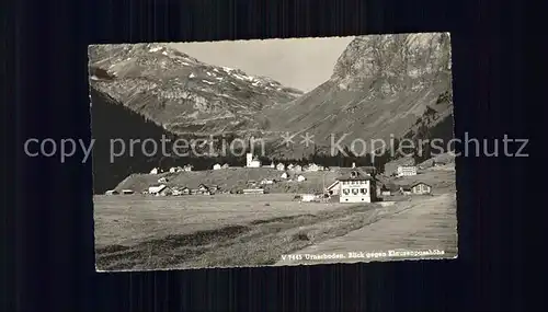 Urnerboden mit Klausenpasshoehe Kat. Urnerboden