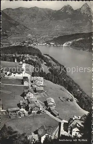 Seelisberg UR mit den Mythen Fliegeraufnahme Kat. Seelisberg