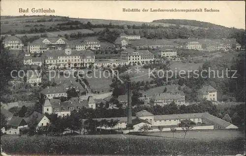 Bad Gottleuba Berggiesshuebel Heilstaette der LVA Sachsen Kat. Bad Gottleuba Berggiesshuebel