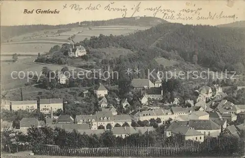 Bad Gottleuba Berggiesshuebel Teilansicht Kat. Bad Gottleuba Berggiesshuebel