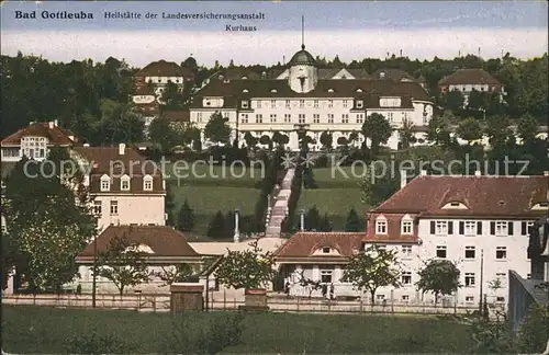 Bad Gottleuba Berggiesshuebel Heilstaette Kurhaus Kat. Bad Gottleuba Berggiesshuebel