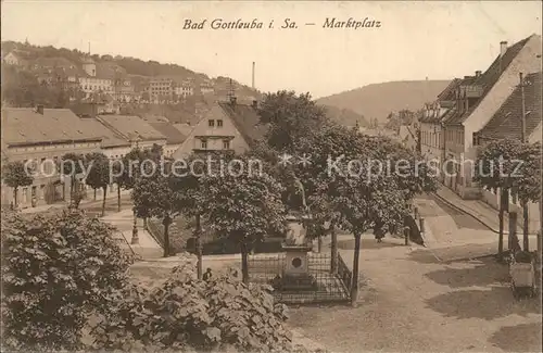 Bad Gottleuba Berggiesshuebel Marktplatz Kat. Bad Gottleuba Berggiesshuebel