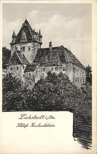 Liebstadt Schloss Kuckuckstein Kat. Liebstadt