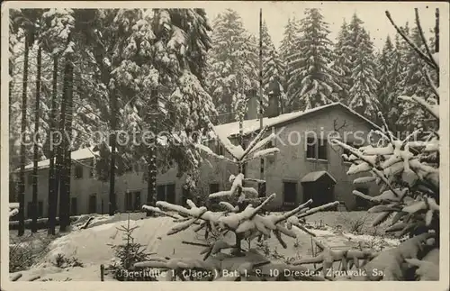 Zinnwald Georgenfeld Jaegerhuette Kat. Altenberg