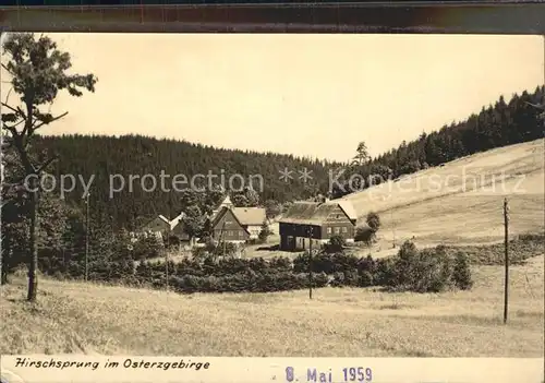 Hirschsprung Teilansicht  Kat. Altenberg