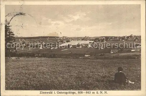 Zinnwald Georgenfeld Teilansicht Kat. Altenberg