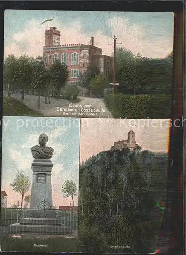 Cossebaude Osterberg Denkmal Hoehenansicht Kat. Dresden