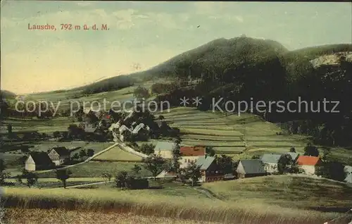 Waltersdorf Zittau Die Lausche Kat. Grossschoenau Sachsen