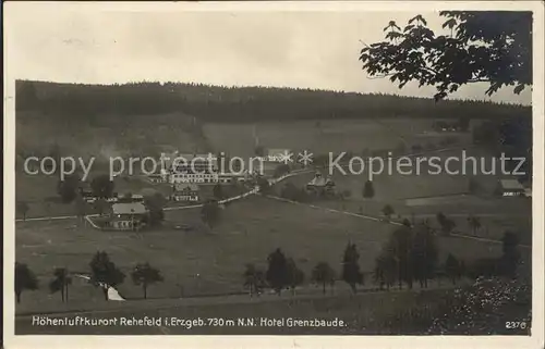 Rehefeld Zaunhaus Hotel Grenzbaude Kat. Altenberg