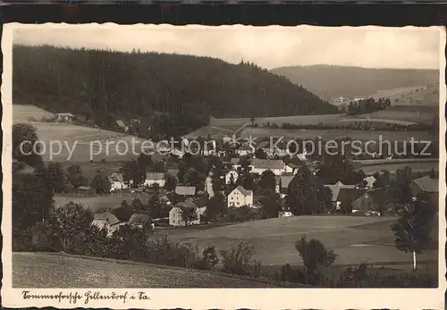 Hellendorf Sachsen Dorfansicht Kat. Bad Gottleuba Berggiesshuebel